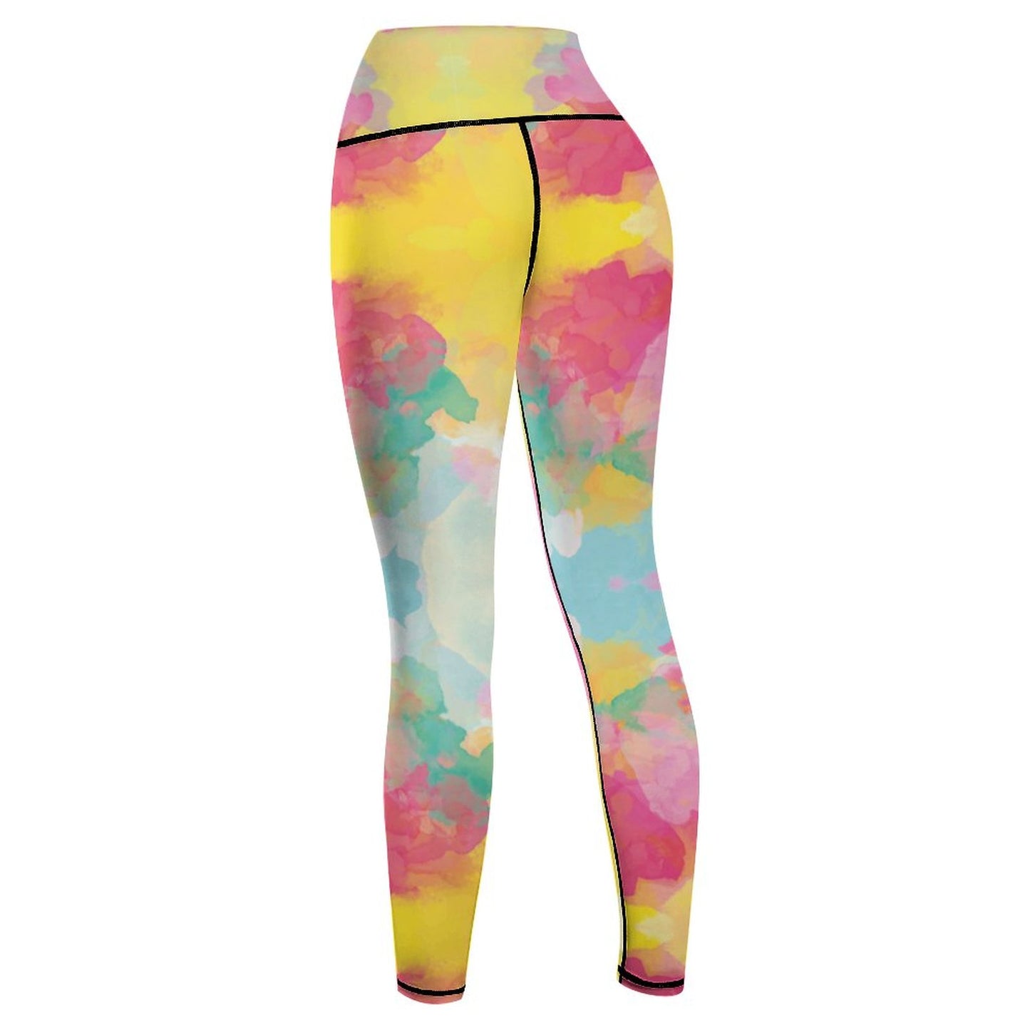Women Workout Yoga Pants with Lines