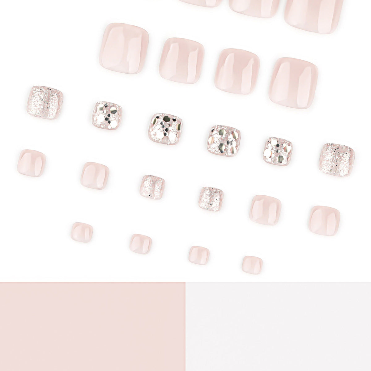cat eye flash wears nail and foot nail glitter powder sequins foot manicure hot-selling toenail and foot nail – Image 4