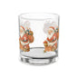Festive Santa Rocks Glass, Perfect for Holiday Gatherings, Christmas Cheer, Unique Gift for Loved Ones, Cocktail Enthusiasts, 10oz Capacity