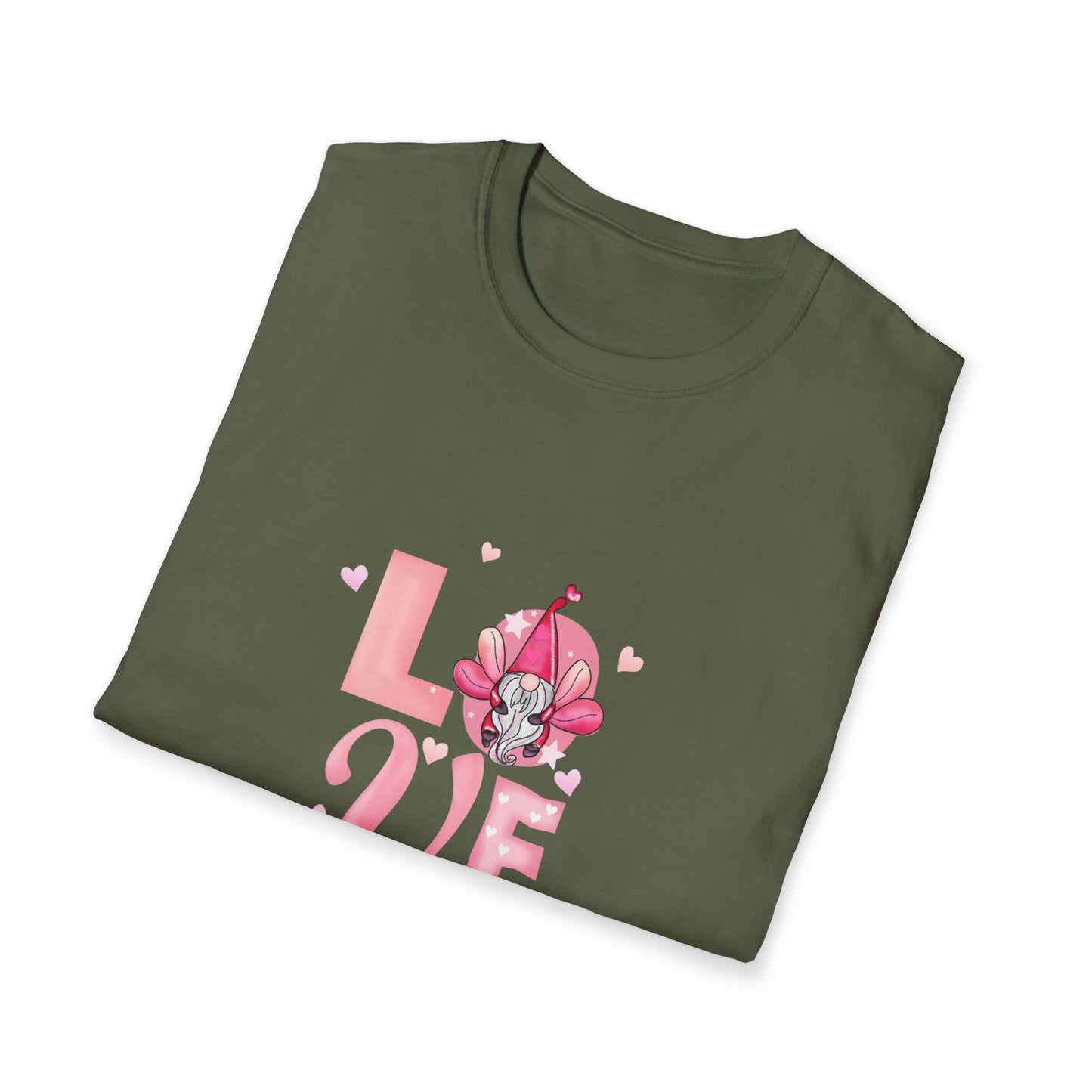 Love Cherry Blossom T-Shirt — Pink Floral "LOVE" Graphic Tee