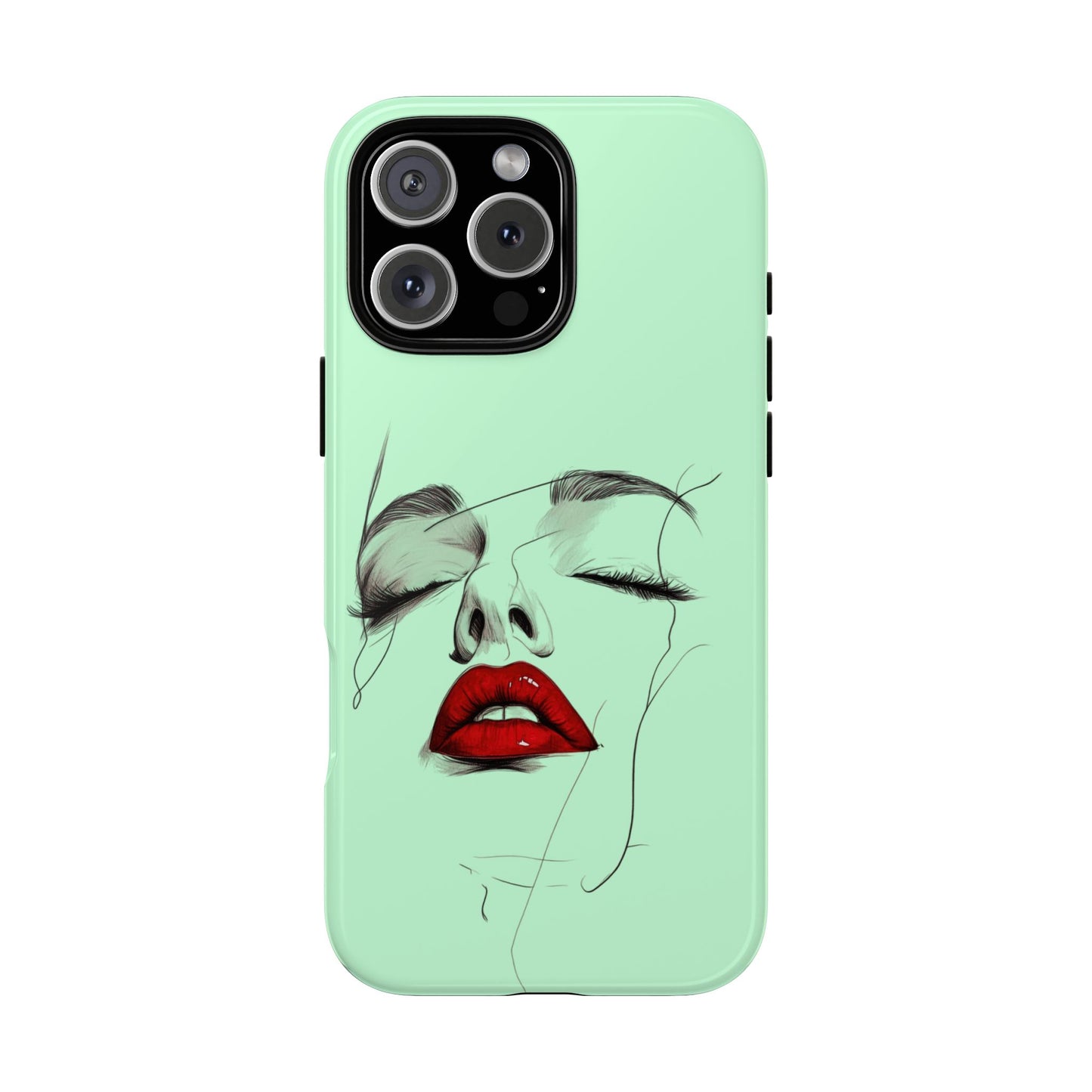 Stylish Phone Case, Artistic Phone Cover, Trendy Tech Accessory, Unique Cell Phone Protector, Gift for Her, Modern Aesthetic