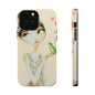 Whimsical Girl with Frog Magnetic Impact Phone Case