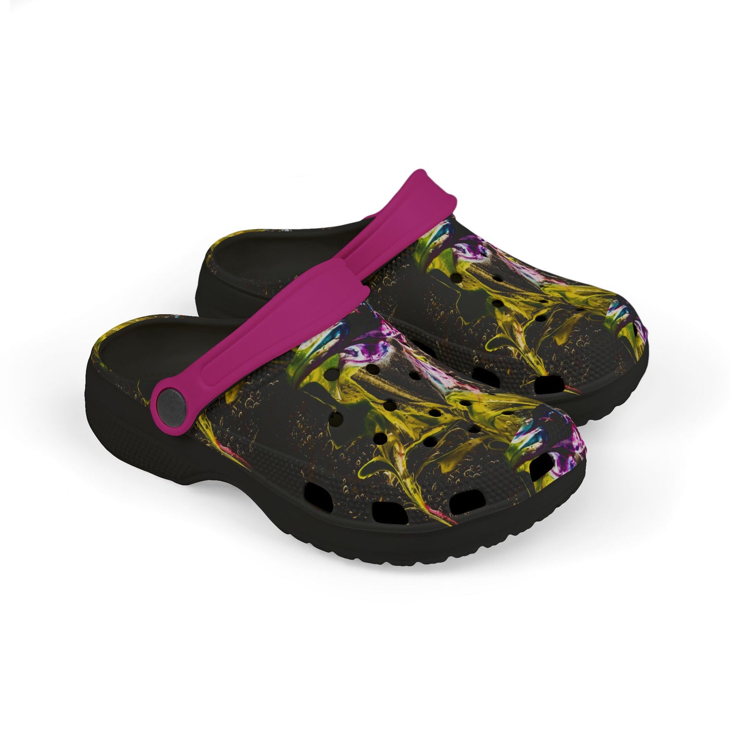 Vibrant Kids' EVA Foam Clogs - Colorful Slip-On Shoes