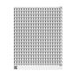 Wrapping Paper Roll — Black & White Repeating Eye Pattern