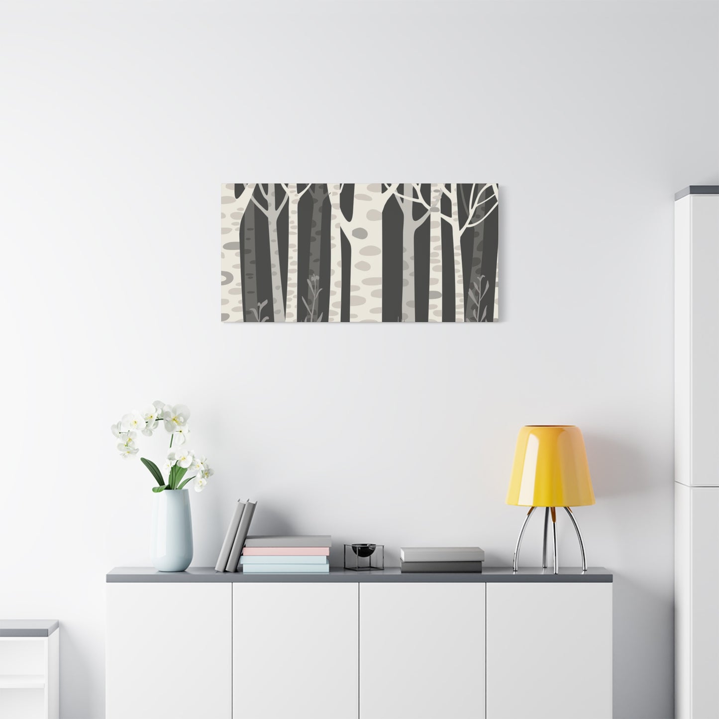 Matte Canvas, Stretched, 1.25" - Trees