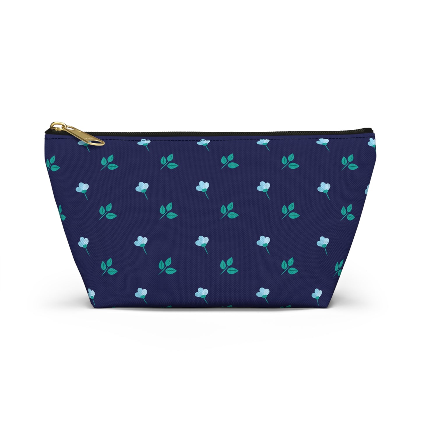 Floral Accessory Pouch, Botanical Makeup Bag, Travel Organizer, Gift for Her, Floral Design Pouch, Everyday Essentials