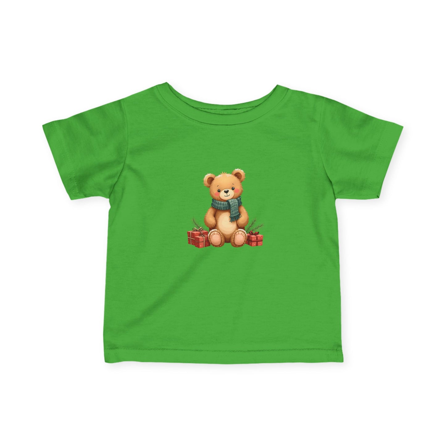 Infant Tee — Cute Teddy Bear with Presents Baby Shirt