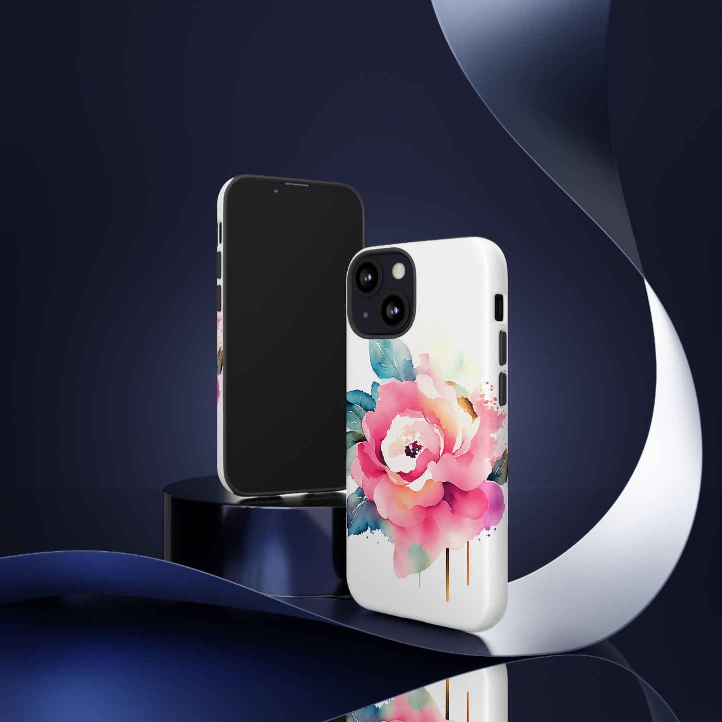 Floral Phone Case - Vibrant Rose Design