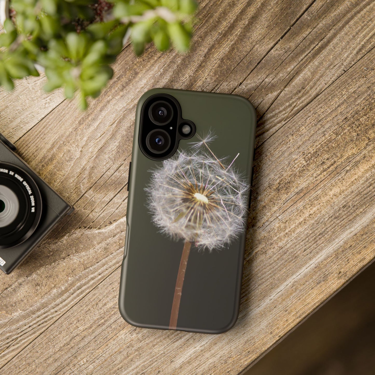 Dandelion Photo Tough Case — Protective Floral Phone Cover
