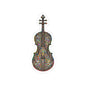 Colorful Violin Kiss-Cut Stickers | Artistic Music Decor, Laptop Stickers, Instrument Lover Gifts, Scrapbooking Supplies, Violin Art