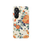 Floral Hummingbird Magnetic Phone Case — Impact-Resistant Protective Cover