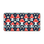 Mushroom & Daisies Desk Mat — Cute Red Toadstool Mousepad for Desk Decor