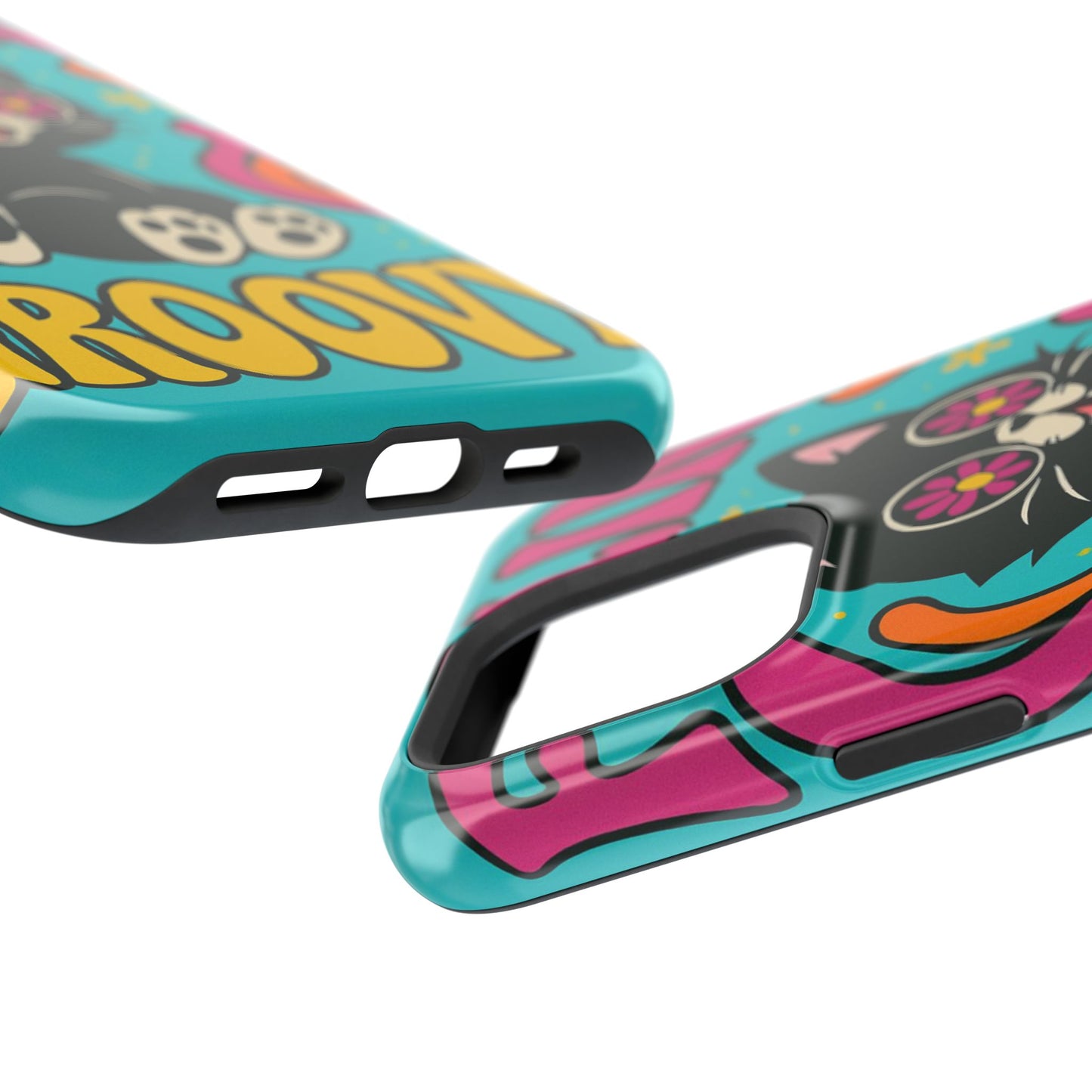 Groovy Cat Magnetic Impact-Resistant Phone Case