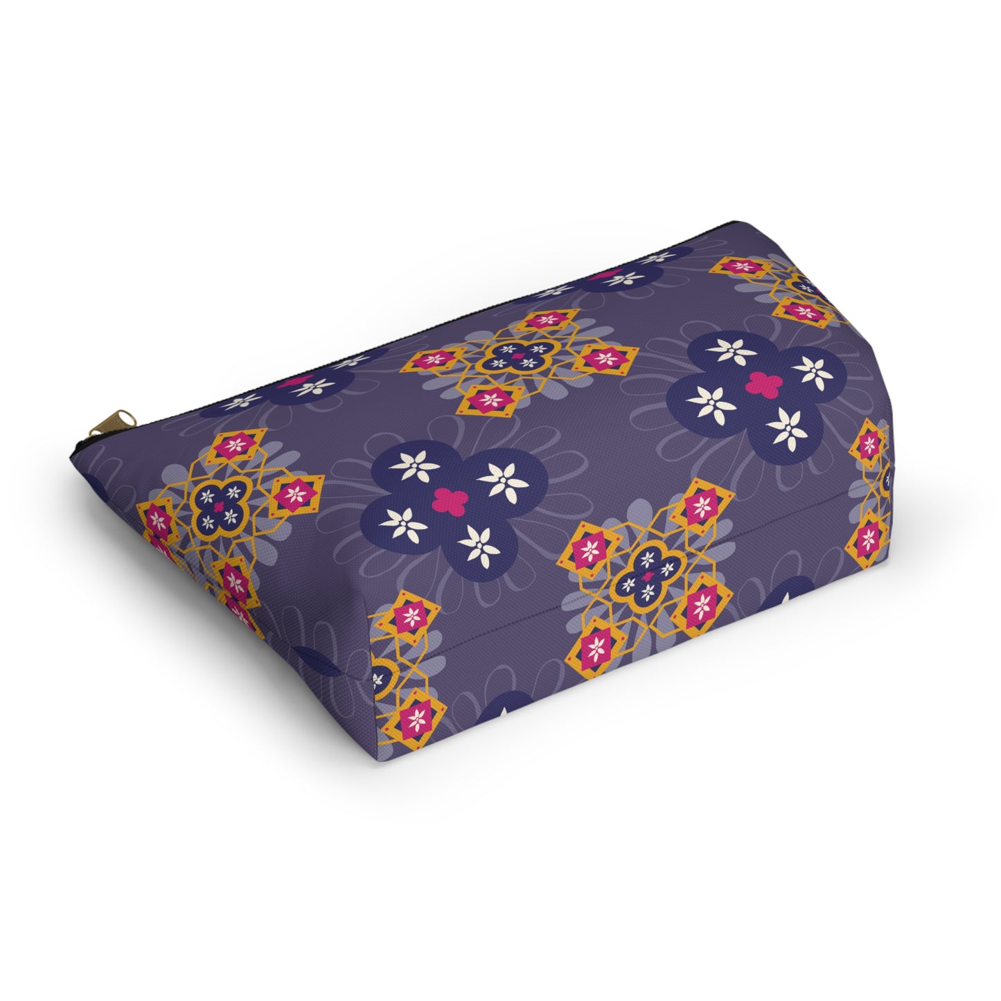 Vibrant Floral Accessory Pouch, Makeup Bag, Travel Organizer, Cute Storage, Gift for Her