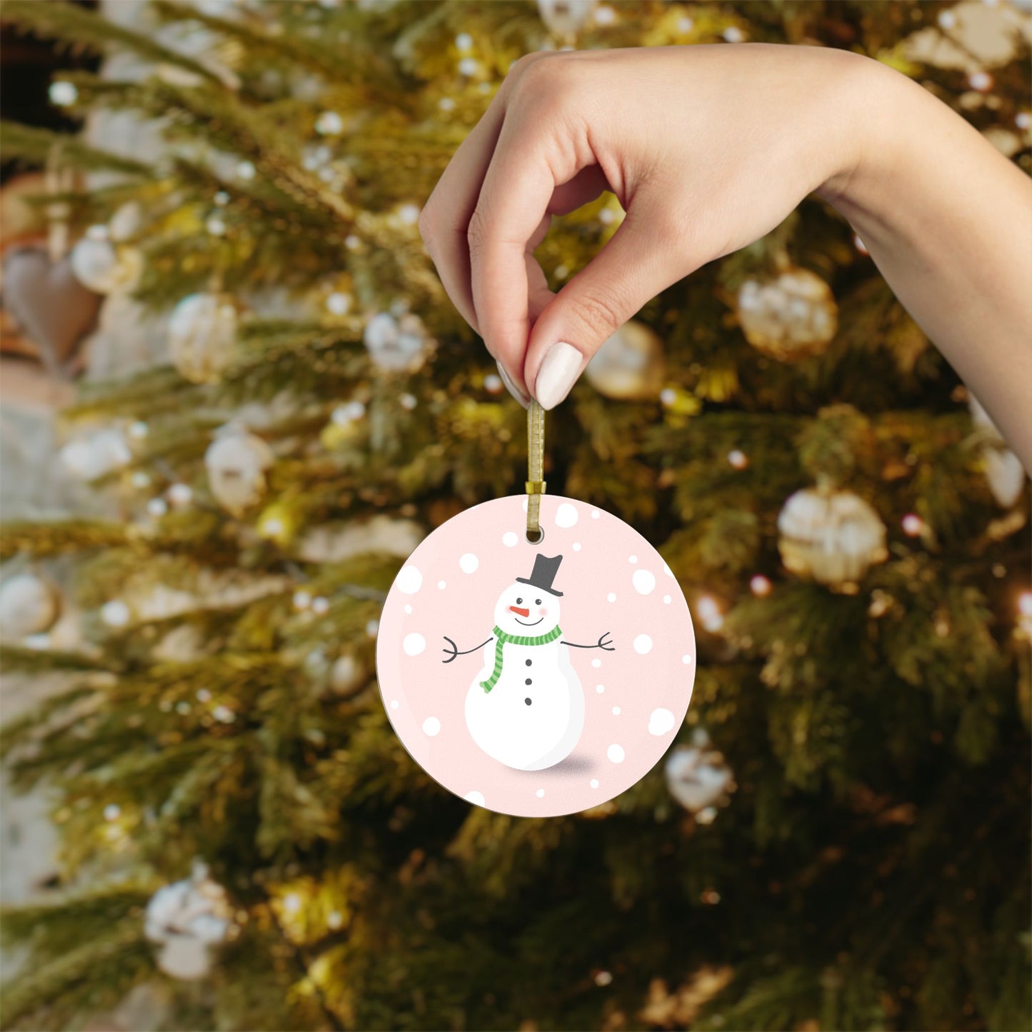 Festive Snowman Glass Ornaments for Holiday Decor, Christmas Tree Decorations, Winter Celebrations, Gifts for Family, Personalized Keepsakes