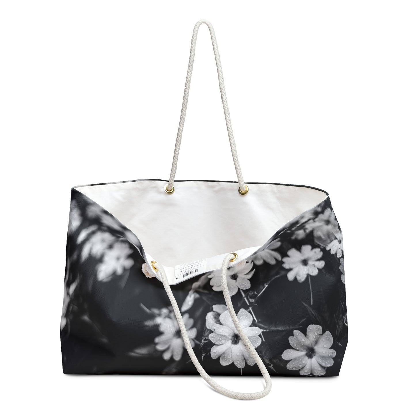 Floral Weekender Bag, Stylish Travel Tote