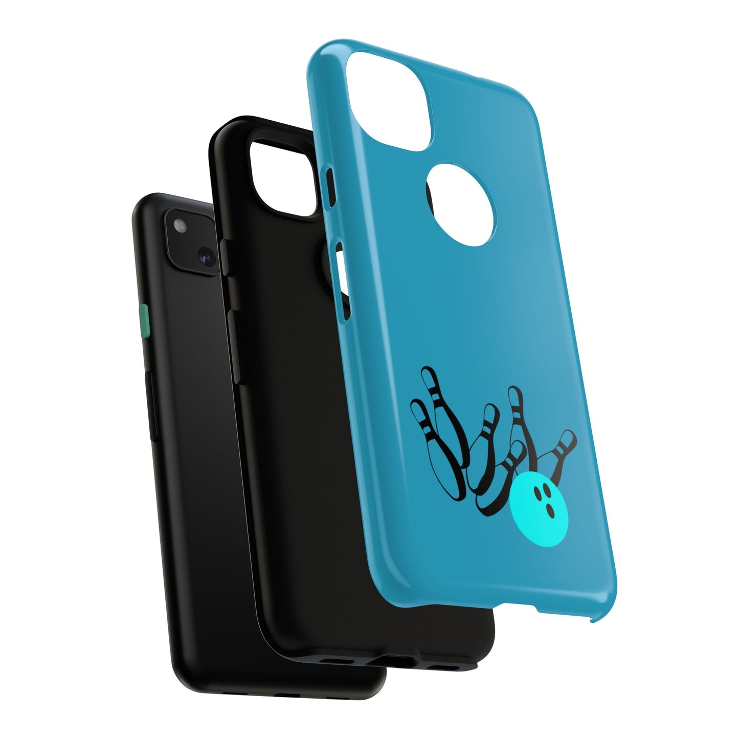 Bowling Phone Case, Tough Cases for Bowling Enthusiasts, Fun Gift for Bowlers, Unique Phone Accessory, Sports Themed Cases