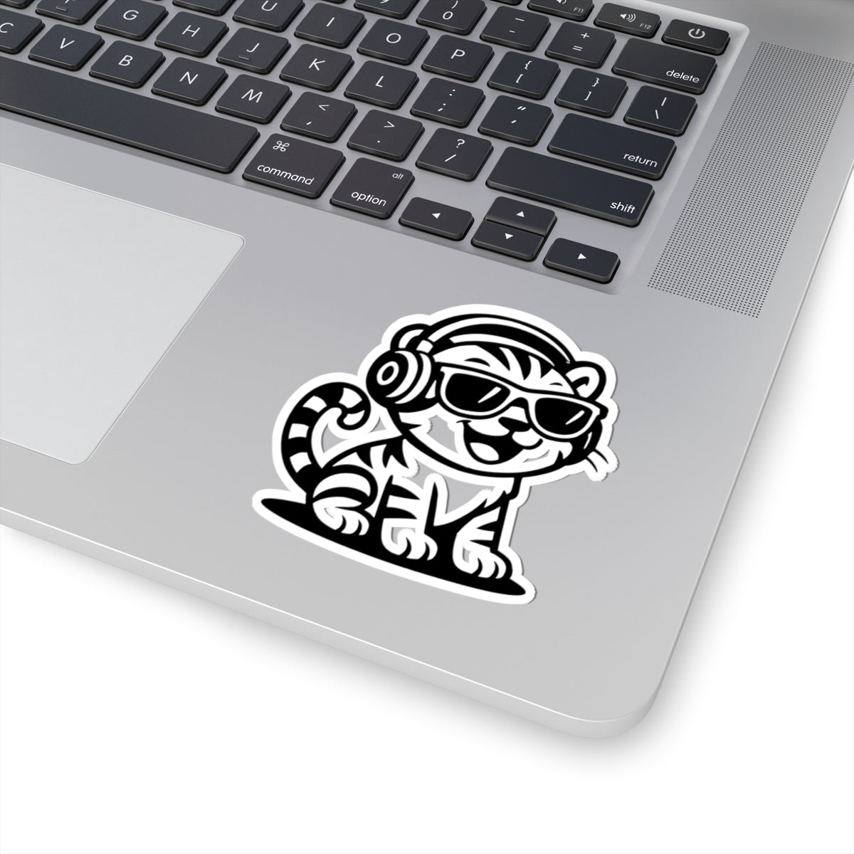 Chic Tiger Stickers - Cool Cat Vibes, Laptop Decor, Fun Animal Art, Gifts for Teens, Retro Aesthetic