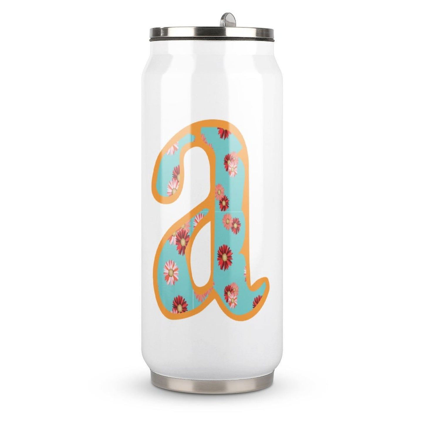 Stainless Steel Tumbler with Straw