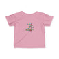 Colorful Number 2 Infant Tee, Cute Baby Shirt, Toddler Clothing, Birthday Outfit, Playful Kid’s Apparel