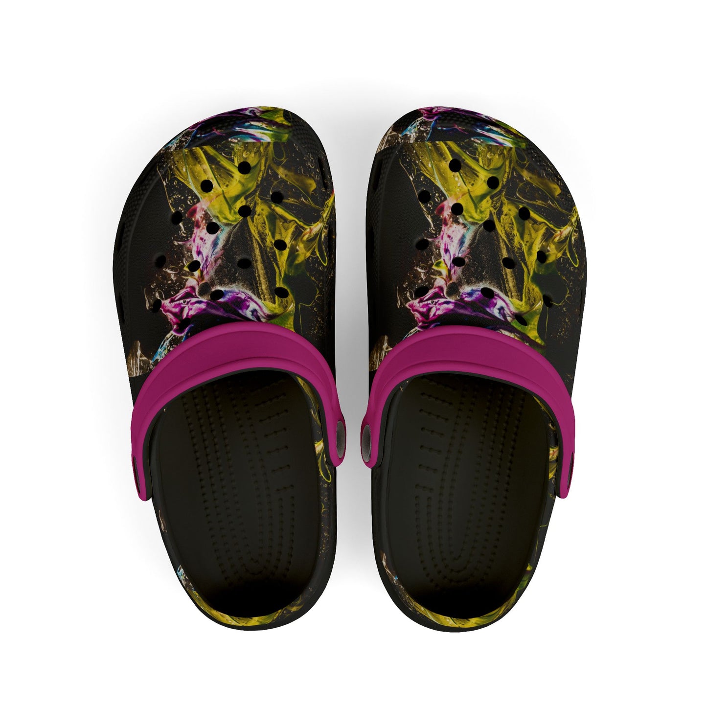 Vibrant Kids' EVA Foam Clogs - Colorful Slip-On Shoes