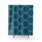 Nautical Shower Curtain, Coastal Bathroom Decor, Nautical Theme Gift, Ocean Lover's Shower Curtain, Beach House Accessories, Sailor [...]