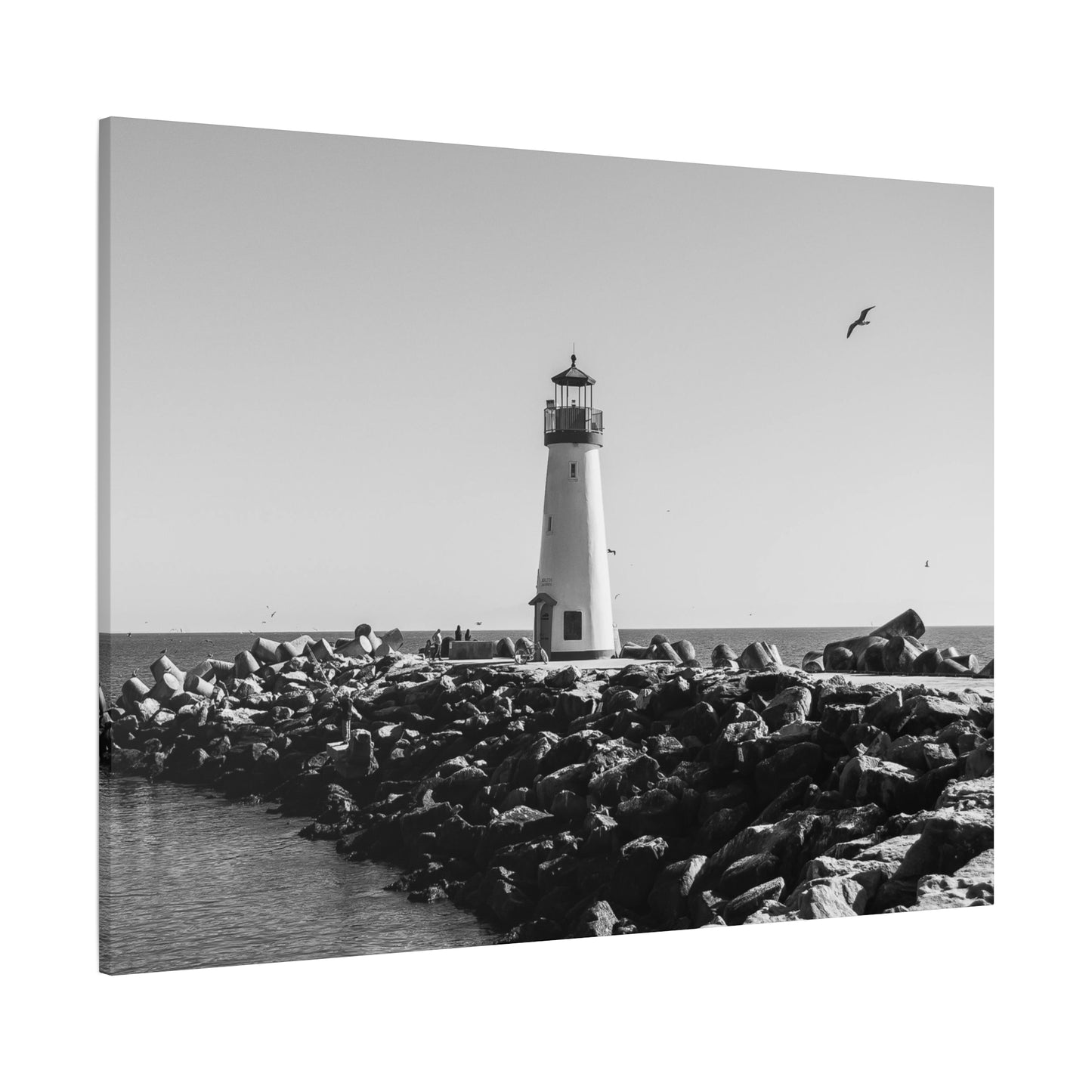 Matte Canvas, Stretched, 1.25" - Lighthouse