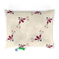 Cozy Floral Pet Bed, Stylish Dog Bed, Cat Bed, Soft Pet Cushion, Decorative Pet Decor