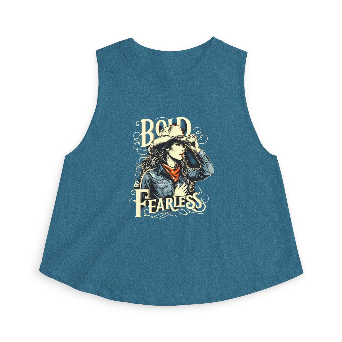 Bold & Fearless Cowgirl Crop Top