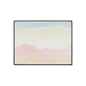 Pastel Watercolor Heavy Duty Floor Mat — Soft Ombre Entry Rug