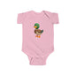 Cute Duck Infant Bodysuit, Baby Shower Gift, Toddler Clothing, Spring Outfits, Eco-Friendly Baby Wear, Animal Lover Apparel