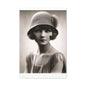 Vintage 1920s Flapper Portrait Canvas