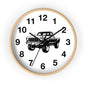 Classic Pickup Truck Wall Clock | Automotive Decor, Gift for Car Lovers, Rustic Home Accent, Garage Wall Art, Unique Timepiece