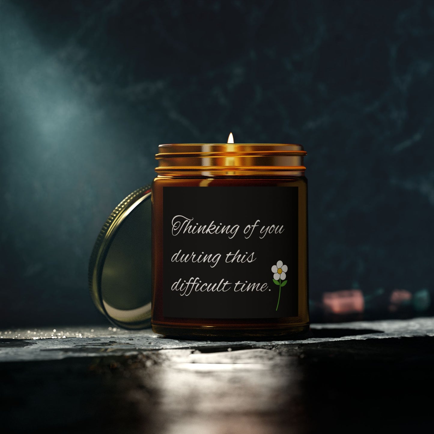 Thoughtful Scented Candle - Perfect for Comfort Gifts, Relaxation, Home Decor, Self-Care, Sympathy