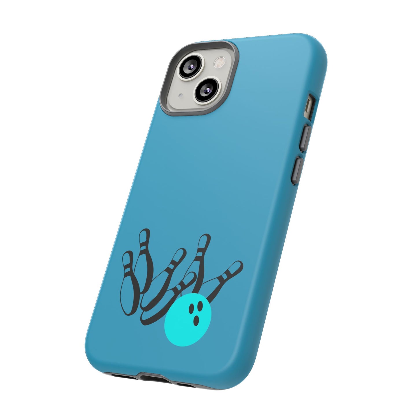 Bowling Phone Case, Tough Cases for Bowling Enthusiasts, Fun Gift for Bowlers, Unique Phone Accessory, Sports Themed Cases