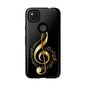 Tough Cases black gold musical Note