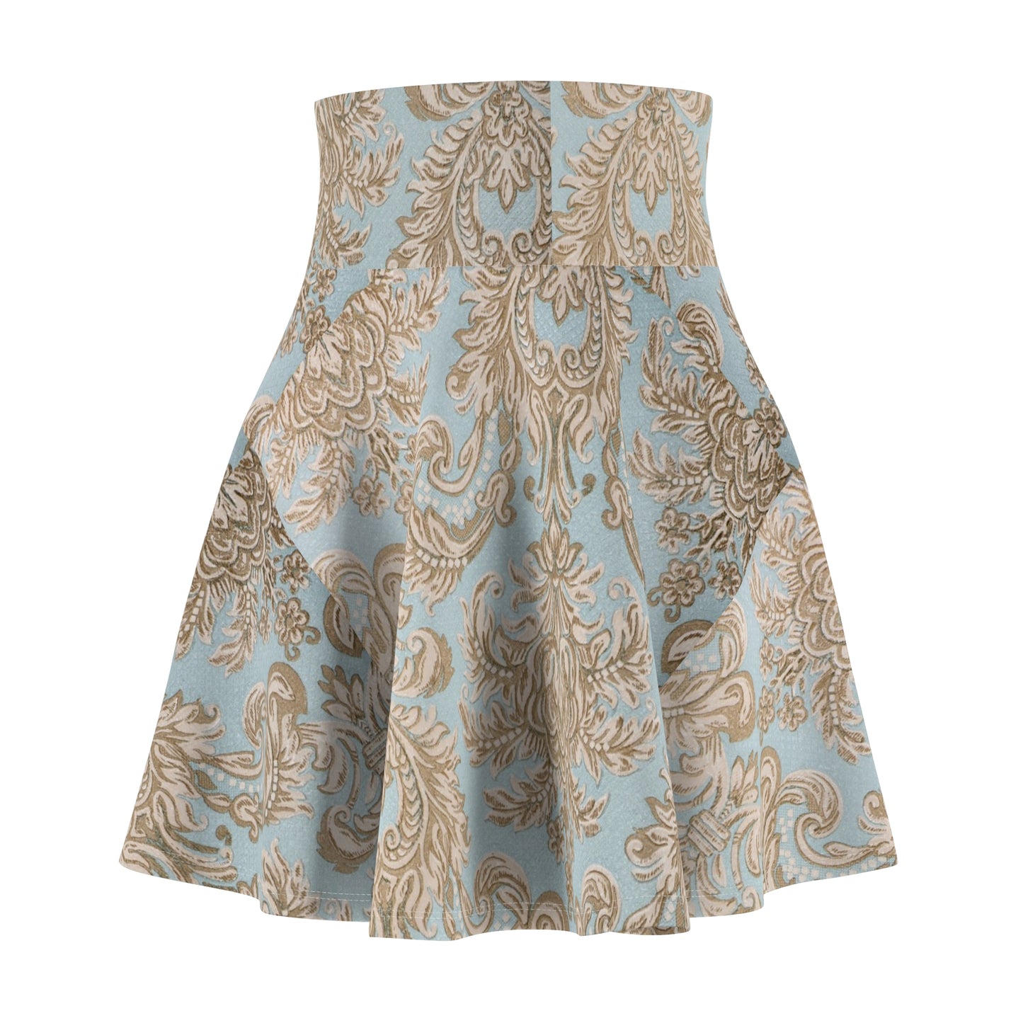 Chic Floral Skater Skirt, Trendy Women's Fashion, Summer Outfit, Boho Style, Casual Wear, Everyday Elegance