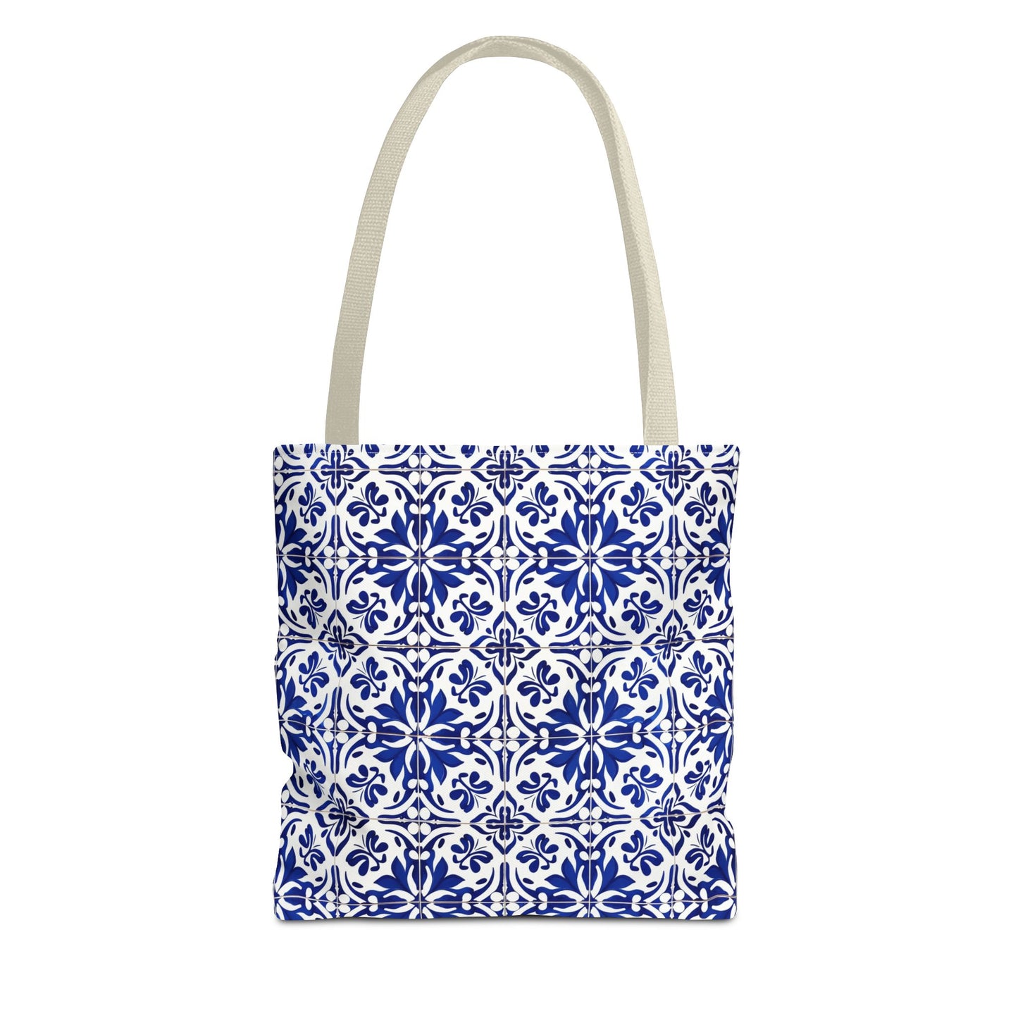 Blue Moroccan Tile Tote Bag