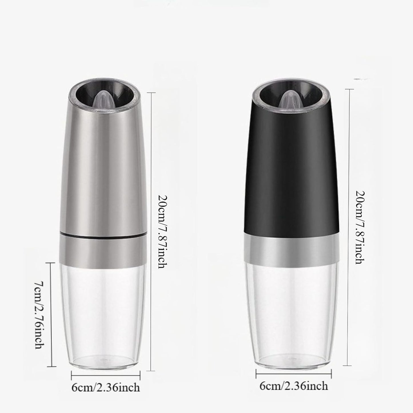 LIMITED TIME ONLY - Electric Salt and Pepper Grinder Set - only $17.00