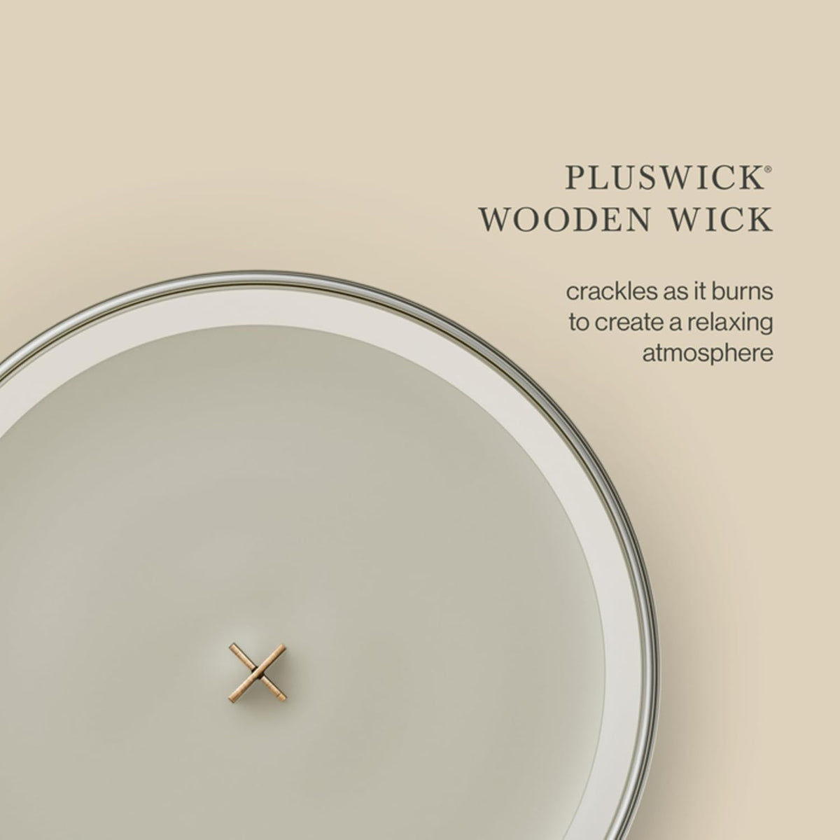 WoodWick Scented Candle, Crackling Wick, 9.7oz