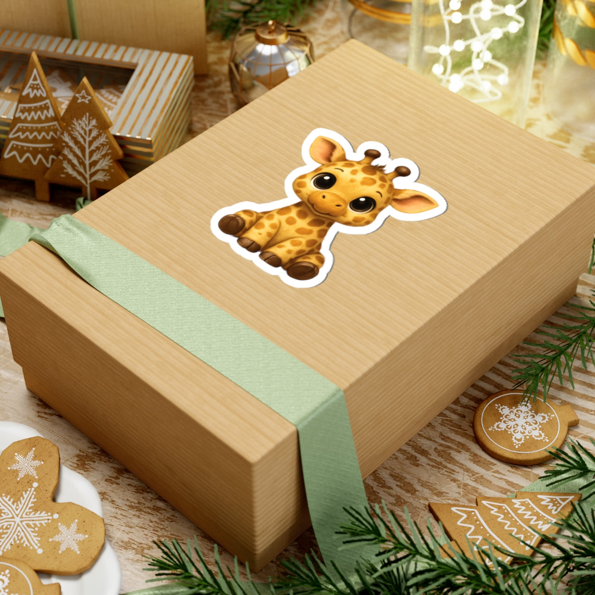 Kiss-Cut Stickers Giraffe