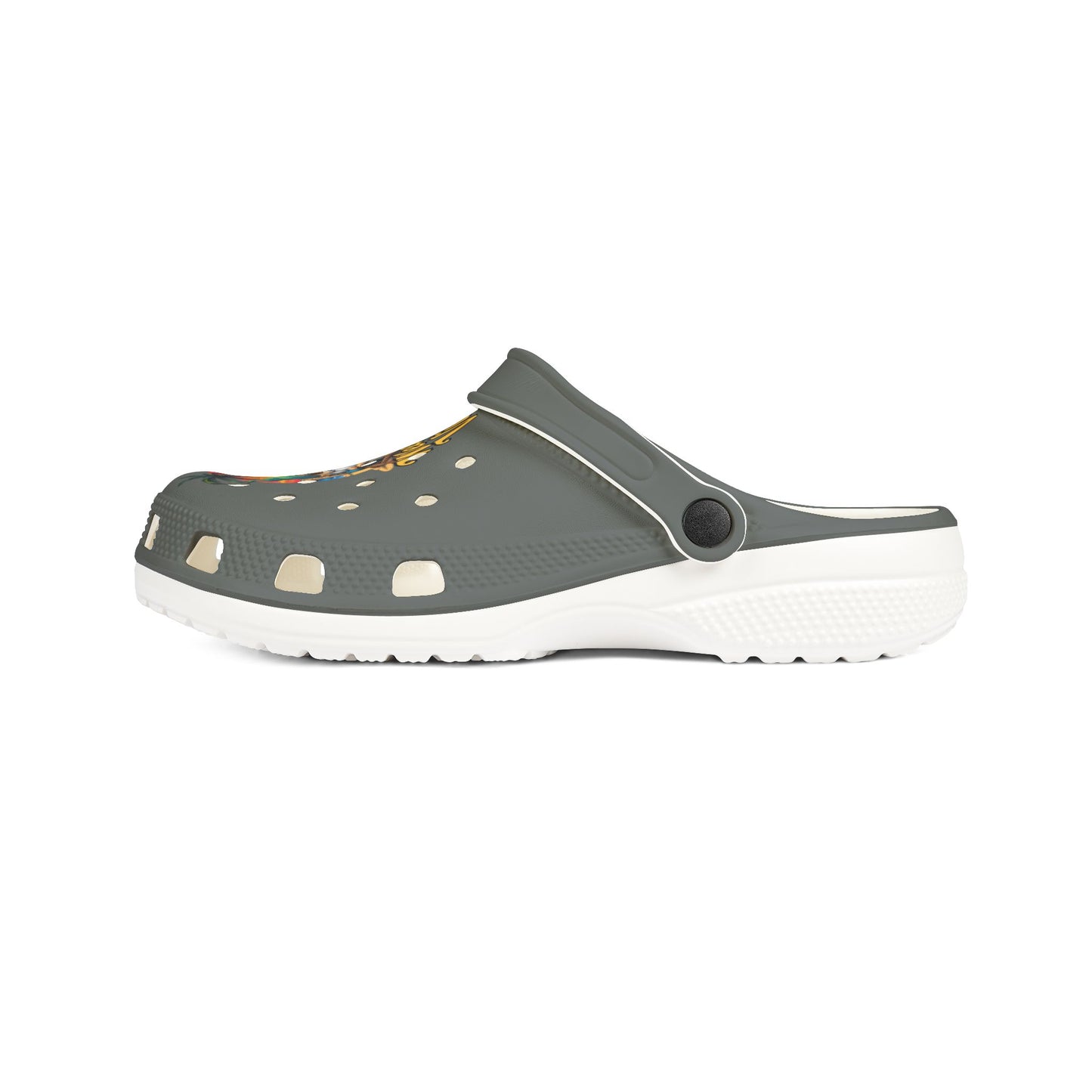 Weekend Vibes EVA Clogs — Tropical Beach Graphic Foam Shoes