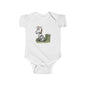 Infant Fine Jersey Bodysuit - Zebra