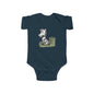 Infant Fine Jersey Bodysuit - Zebra