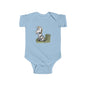 Infant Fine Jersey Bodysuit - Zebra