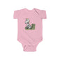 Infant Fine Jersey Bodysuit - Zebra