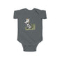 Infant Fine Jersey Bodysuit - Zebra