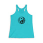 Yin Yang Women's Tri-Blend Racerback Tank Top
