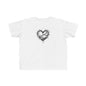 Toddler's Heart & Thorn Tee, Cute Kids T-Shirt, Children's Graphic Shirt, Gift for Toddlers, Cool Summer Outfit