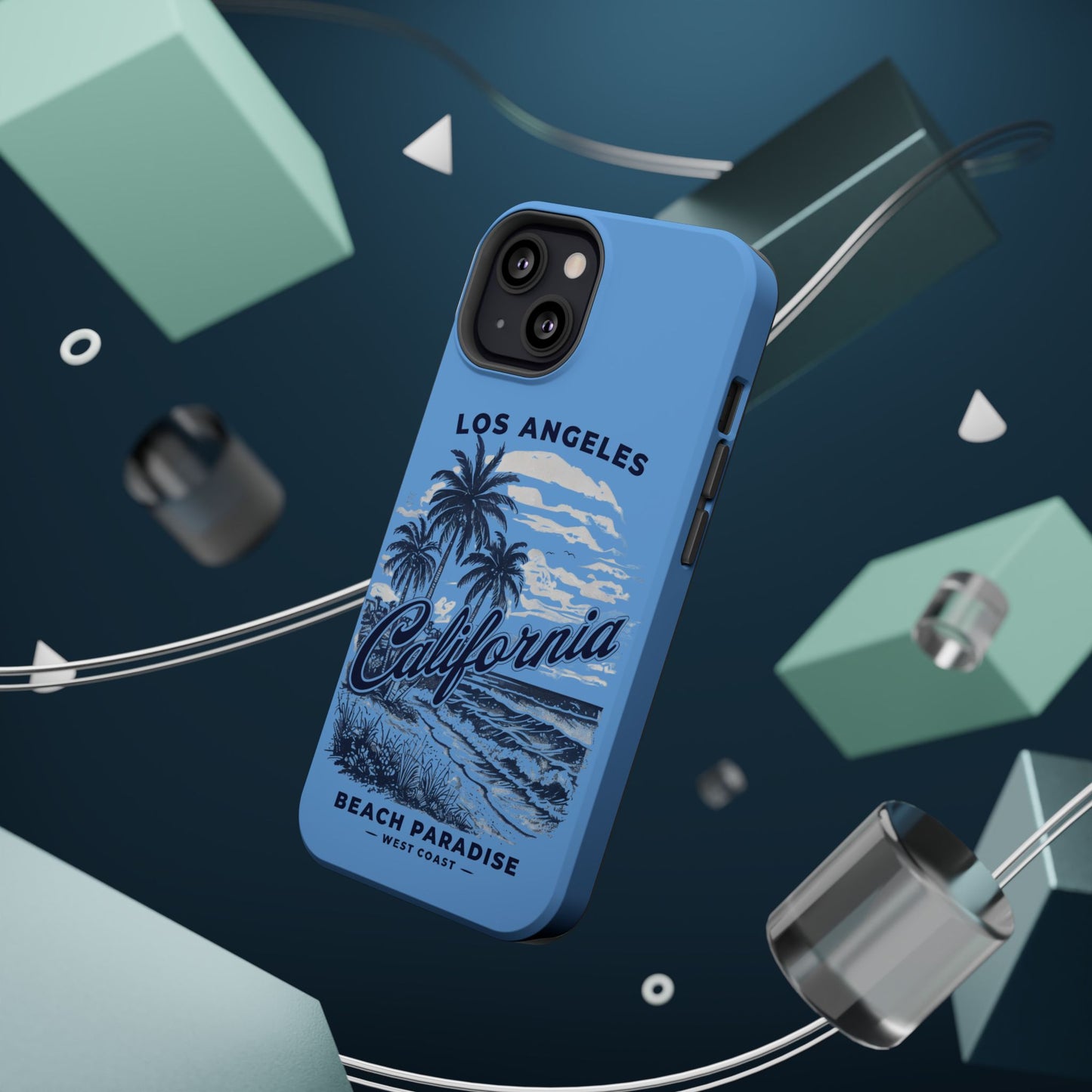 Phone Case — California Beach Paradise Magnetic Impact-Resistant Case